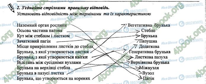 ГДЗ Биология 6 класс страница 30.2